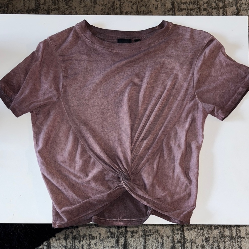 Mono B crop t-shirt